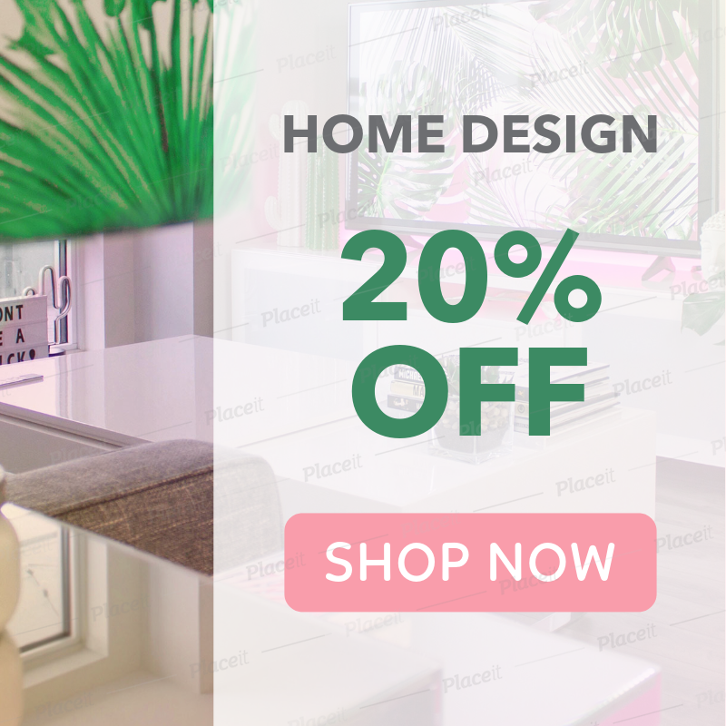 Placeit Home Design Store Banner Ad Maker