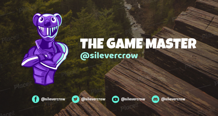 Fortnite Style Twitch Banner Template 1735c 1727 - 